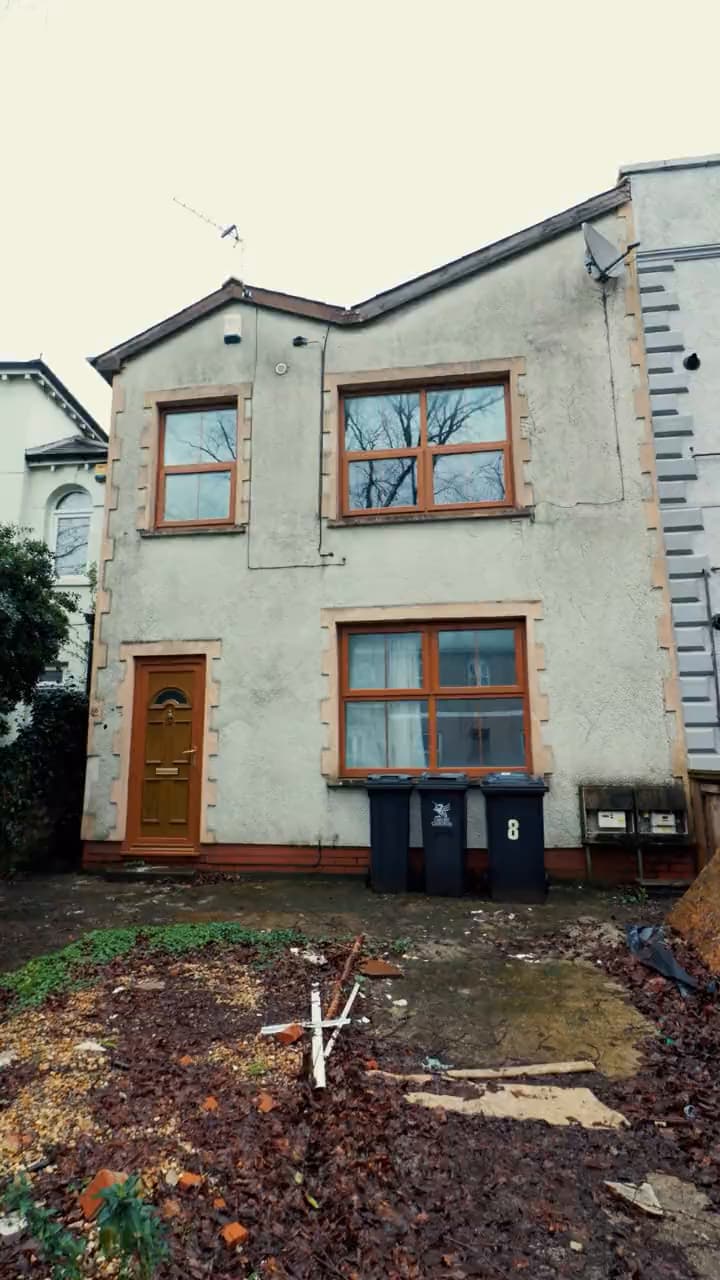 Internal rip-out under way at the five-apartment scheme